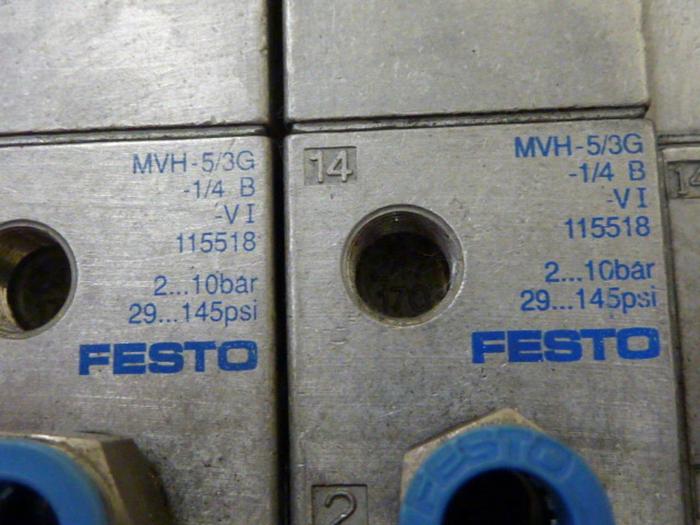 Used FESTO Control Block / Valve Terminal IFB8-02 #52878