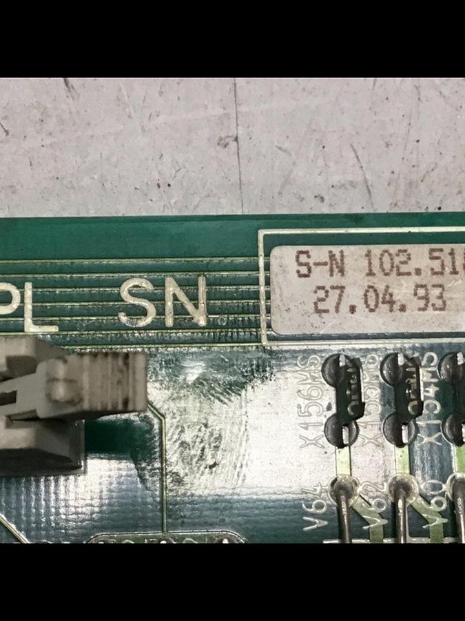 Used ARBURG Distribution Circuit Board 594A #139617