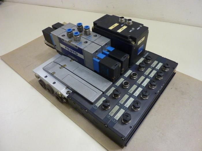 Used FESTO Control Block / Valve Terminal IFB8-02 #52711