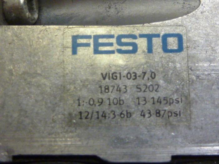 Used FESTO Control Block / Valve Terminal IFB13-03 Used