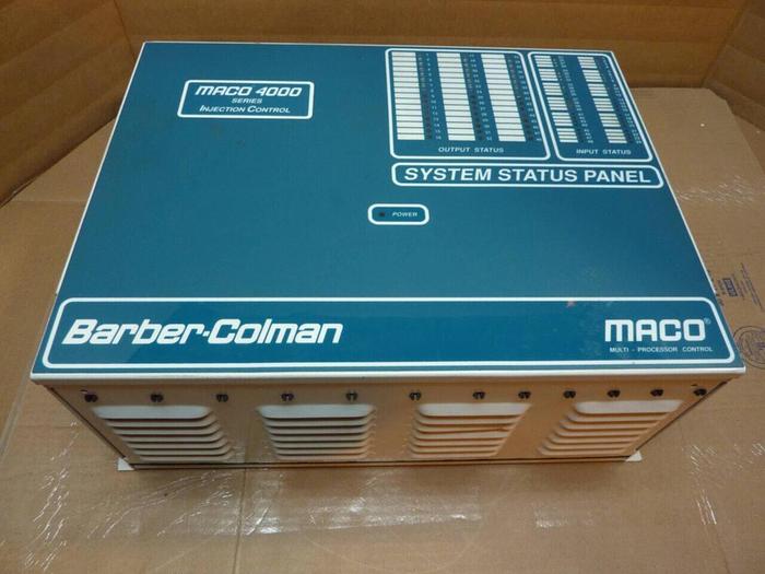 Used BARBER COLMAN Control Card Rack 40BA-211BC-C0A-A-00 #23902