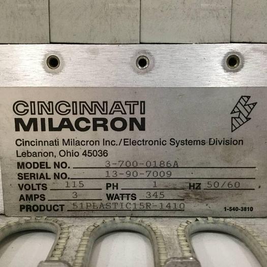 Used CINCINNATI MILACRON Card Rack 3-700-0186A Used