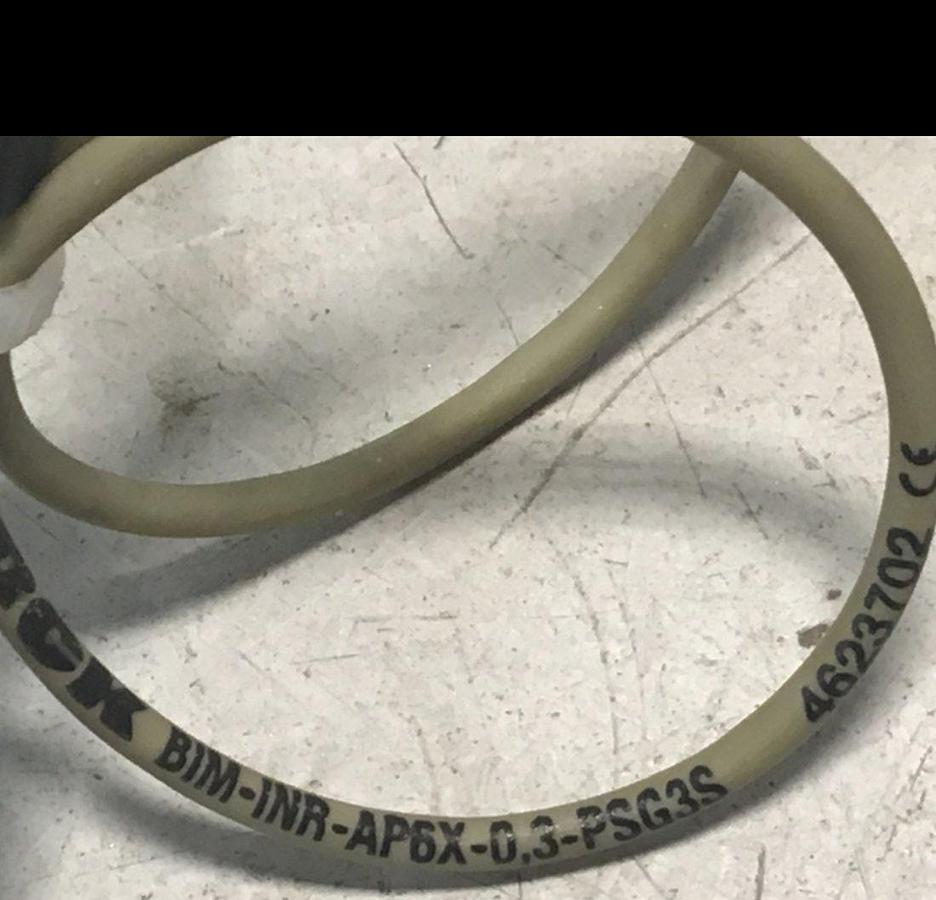 Used TURCK ELEKTRONIK Cylinder Position Sensor BIM-INR-AP6-0.3-PSG3S USED