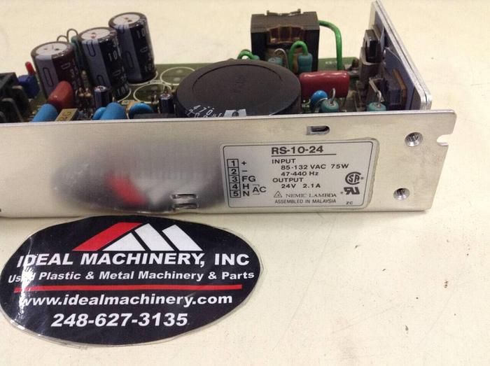 Used NEMIC-LAMBDA Power Supply RS-10-24 #74528