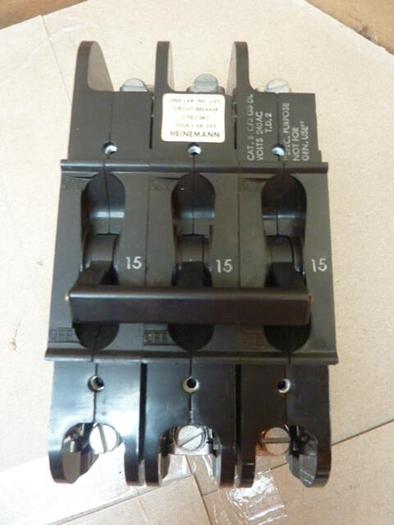 HEINEMANN 15 Amp Circuit Breaker CF3-G3-DU #31214