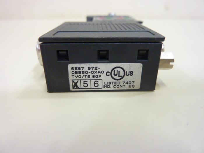 Used SIEMENS Connector 6ES7 972-0BB50-0XA0 #46161