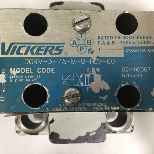 Used VICKERS Valve CVCS32W11S210S20A00B99Y10 #90465