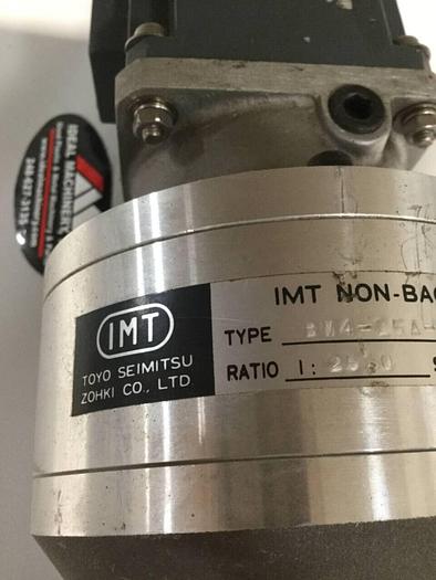 Used MITSUBISHI Servo Motor w/ Gear Motor HA-FH33B Used