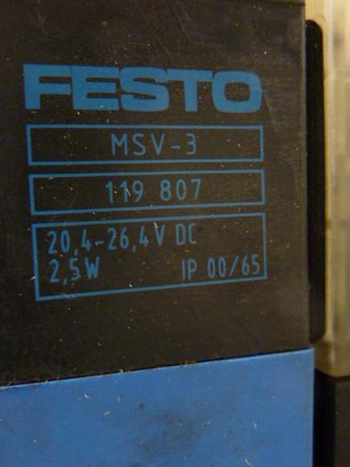 Used FESTO Control Block / Valve Terminal IFB8-02 #52849