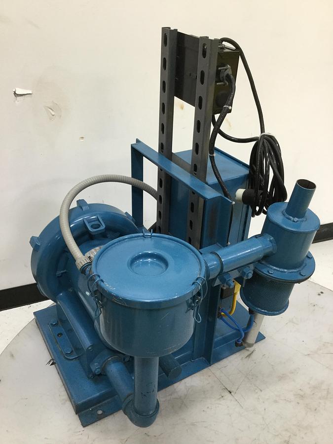Used NOVATEC RRB Vacuum Regenerative Blower w/ Loader Controller Used