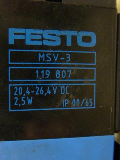 Used FESTO Control Block / Valve Terminal IFB8-02 #52816