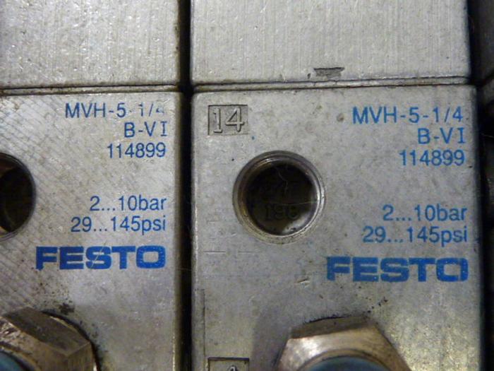 Used FESTO Control Block / Valve Terminal IFB8-02 #52855