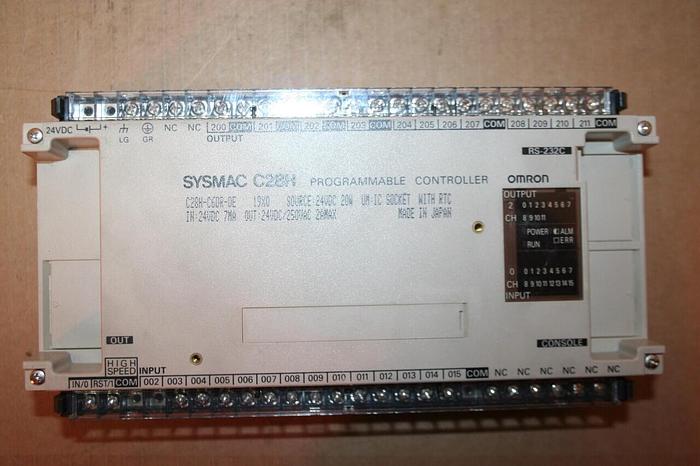 Used OMRON Programmable Controller C28H-C6DR-DE Used