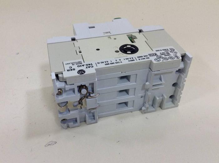 Used ALLEN BRADLEY Manual Motor Starter 140-MN-0040 SER C #79600