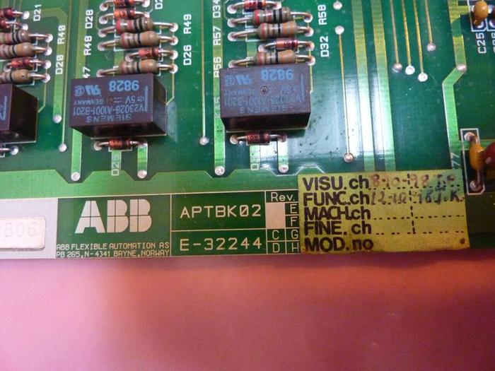 Used ABB Output Module Board APTBK02 USED