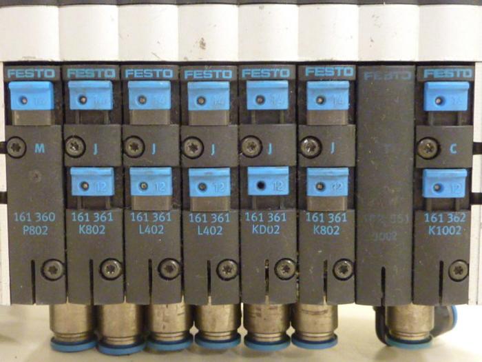 Used FESTO Valve Terminal CPV14 CPV14-GE-FB-8 #54638