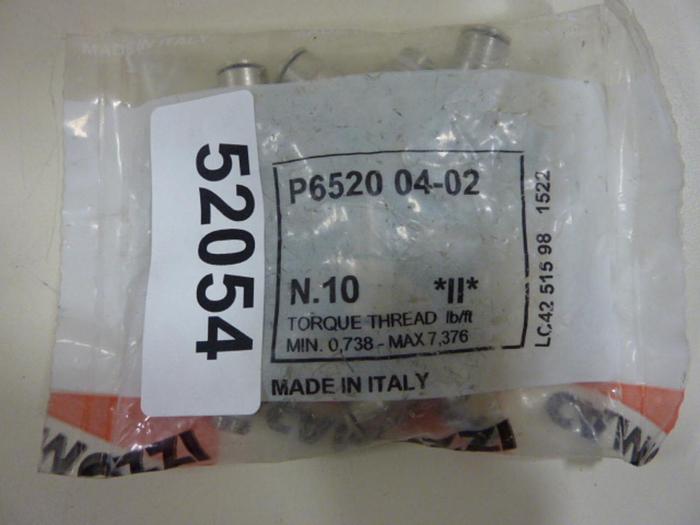 CAMOZZI Male Connector 6510 04-04 #52055