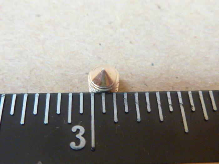 U-C COMPONENTS Cone Point Screw TC-1004-NA #41292