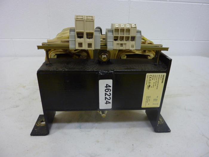 Used SIEMENS 12.5 kVA / 54.5 kVA Control Transformer 4AT4312-5AT10-0FA0 #46224