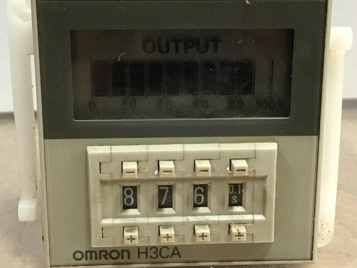 Used OMRON Timer H3CA-8 #124248