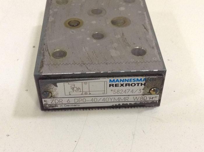 Used REXROTH Valve ZDR6DP04040YMMRW80 #69483