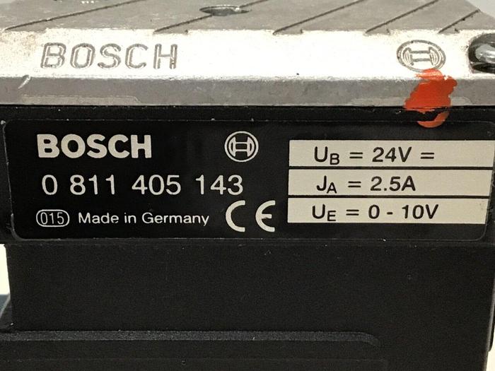 Used BOSCH Valve 0 811 402 165 Used