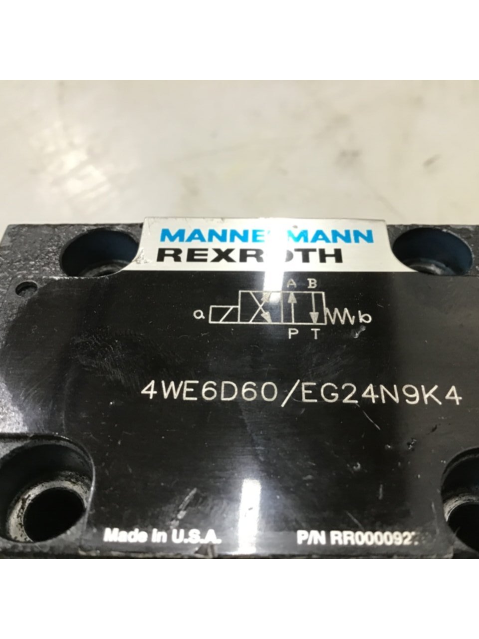 Used REXROTH Directional Valve 4WE6D60/EG24N9K4 Used 