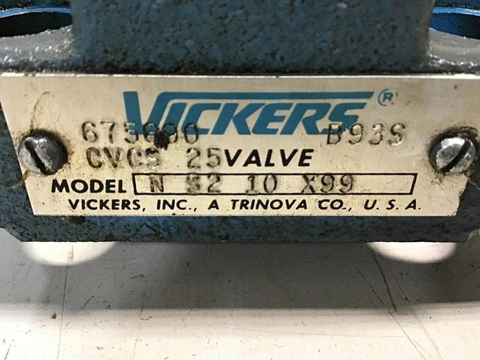 Used VICKERS Valve CVCS25NS210X99 Used
