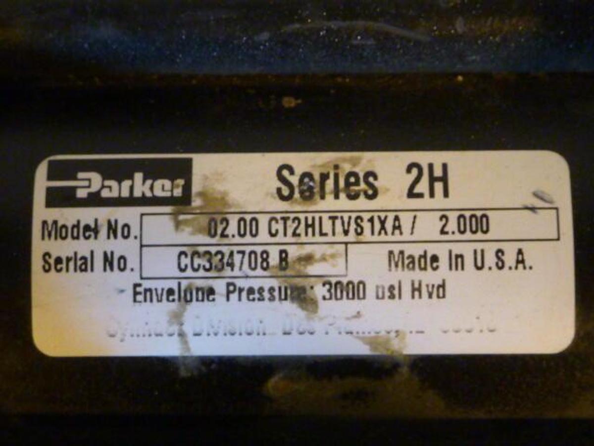 Used PARKER 02.00 CKJ2HLTVS19AIX 9.000