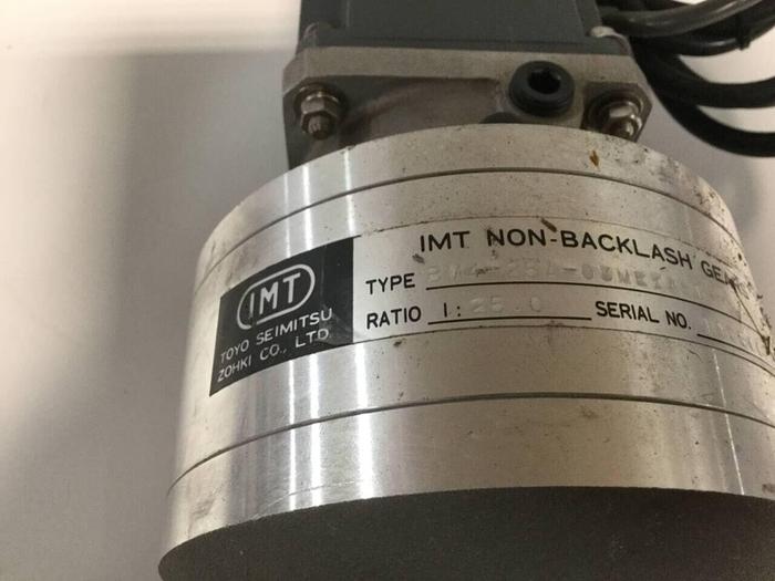 Used MITSUBISHI Servo Motor w/ Gear Motor HA-FH33B Used