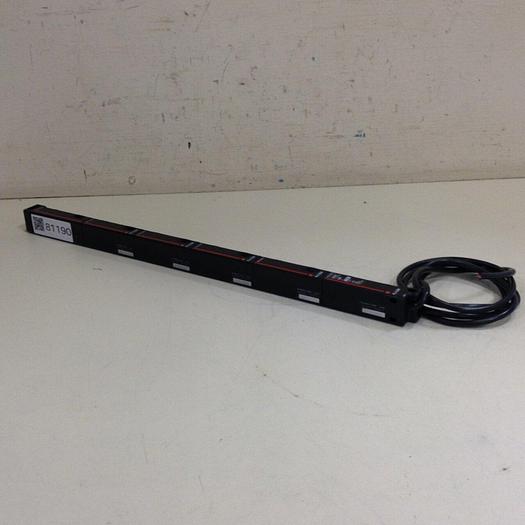 Used KEYENCE CORP Light Curtain Sensor PJ-50A PJ-55A #81190