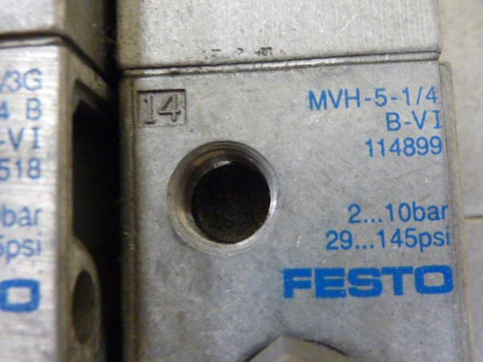 Used FESTO Control Block / Valve Terminal IFB8-02 #52779