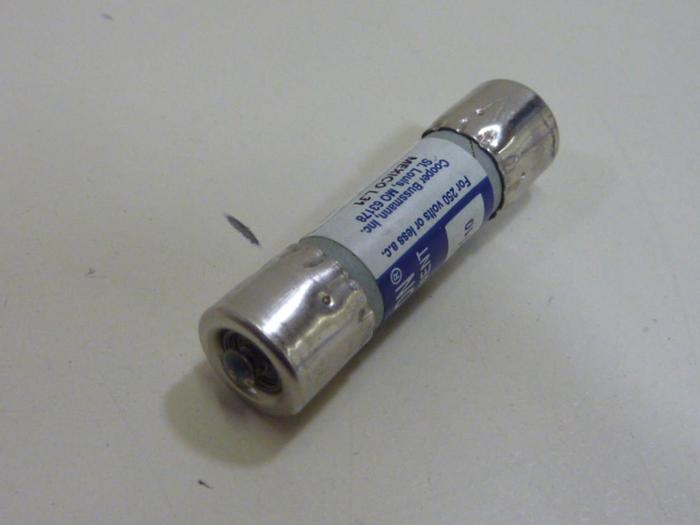 Used FUSETRON 6/10 Amp Fuse FNA-6/10 #62405