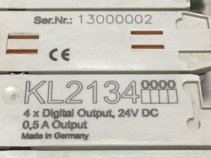 Used BECKHOFF Output Module KL2134 #125240