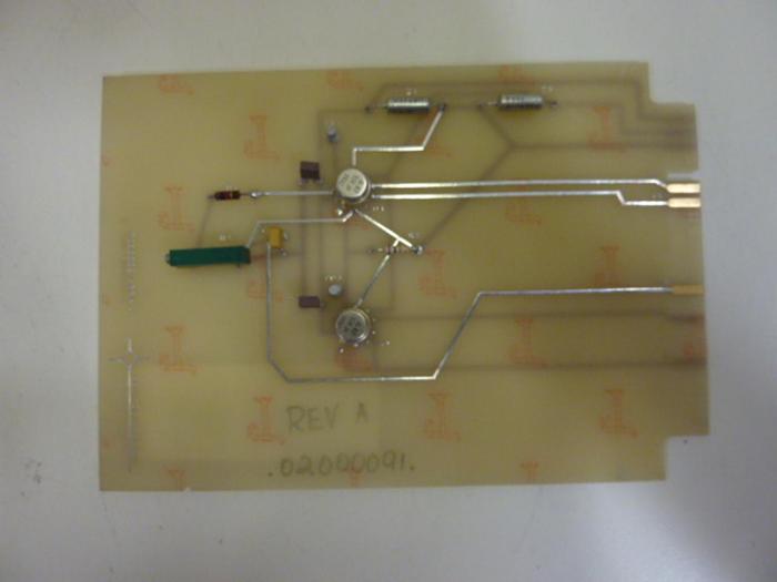 Used CONTROL LASER Circuit Board 02000091 #54858