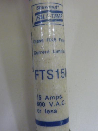 Used GOULD / SHAWMUT 15 Amp Fuse FTS15R #47424