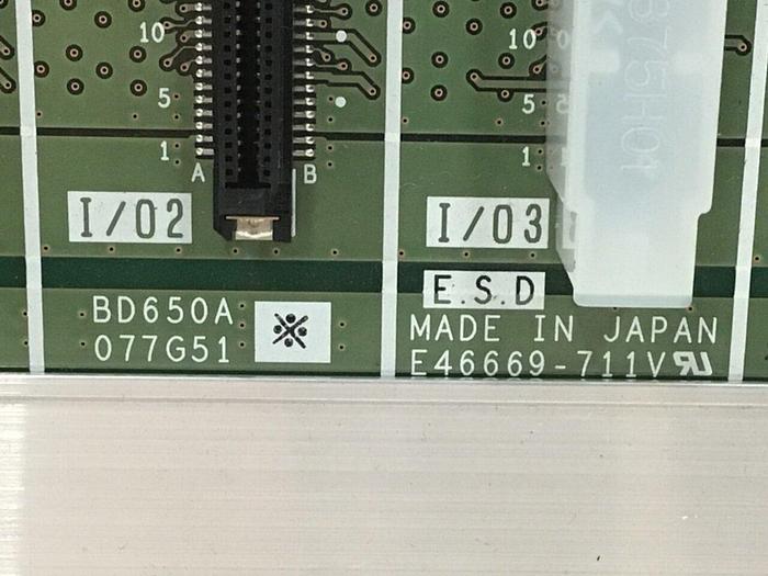 Used MITSUBISHI Base Unit BD650A 077G51 E46669-711V #113862