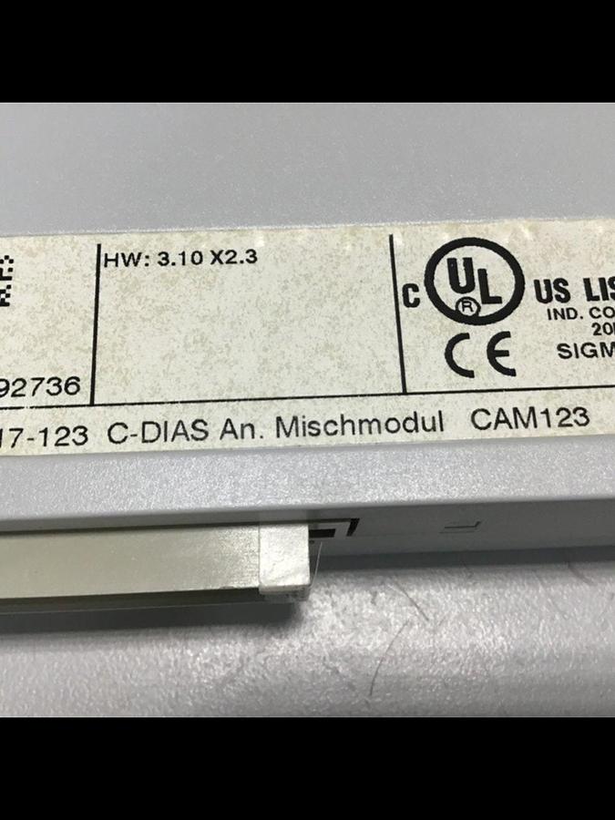 Used SIGMATEK Module 12-017-123 CAM123 USED