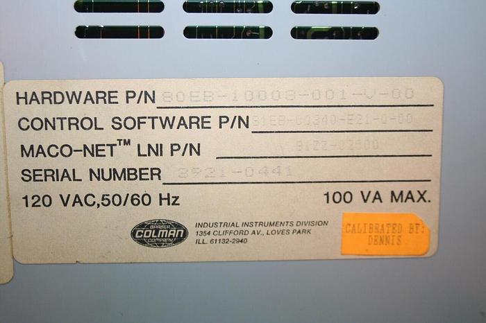 Used BARBER COLMAN Process Module 80EB-10003-001-V-00 Used