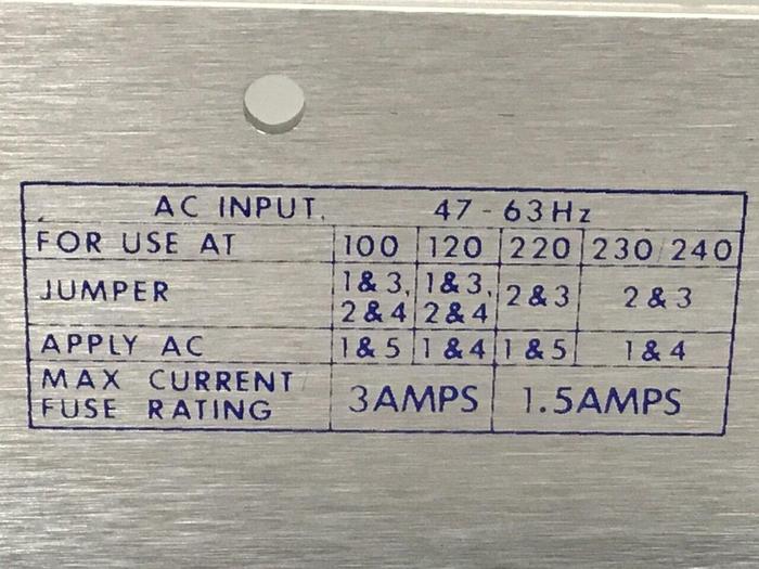 Used POWER ONE Power Supply HE12-10.2-A #120573