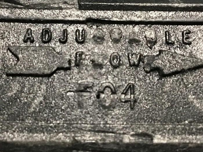 Used ARO Adjustable Flow Control Valve F04 #112985