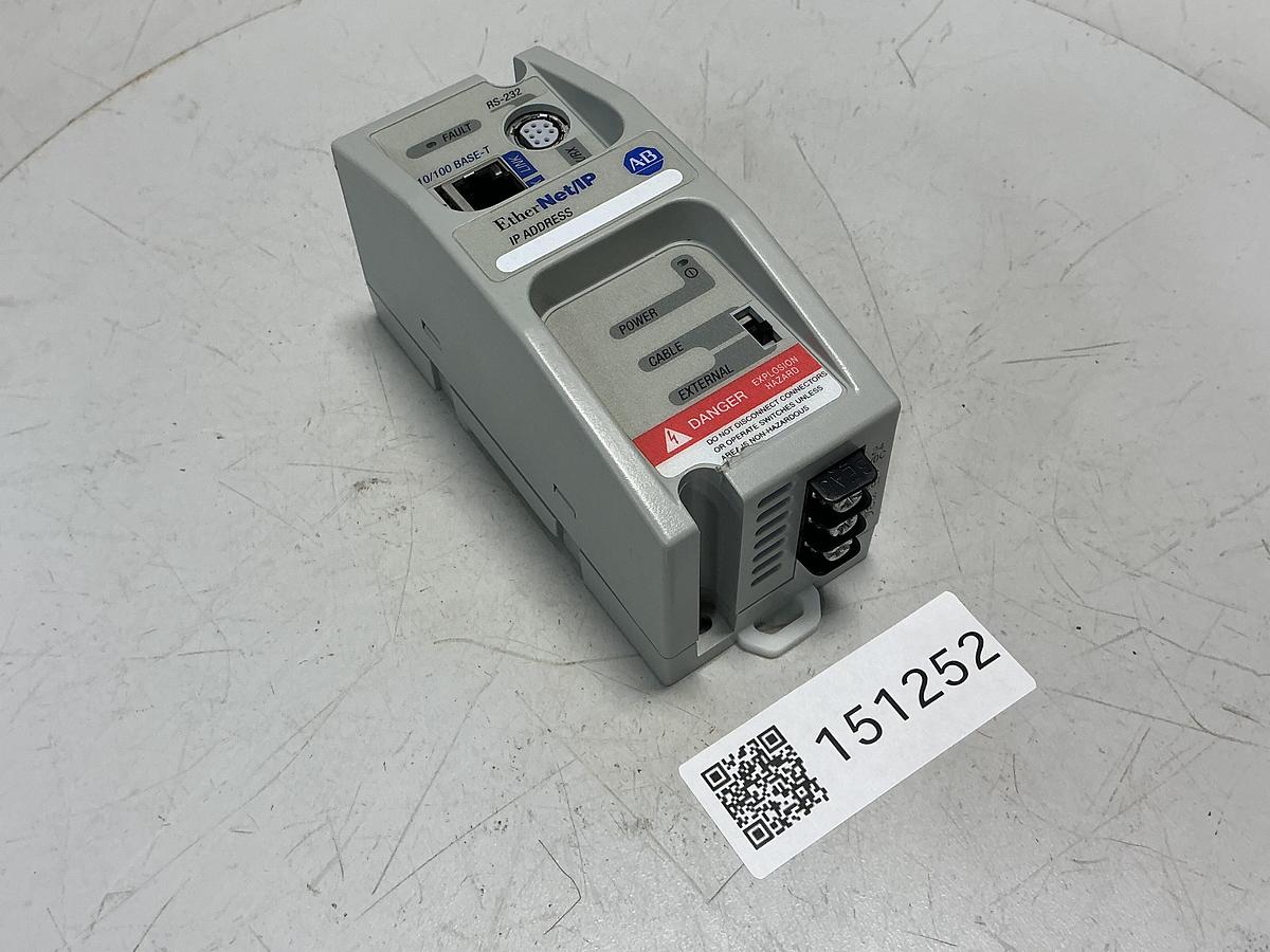 Used ALLEN BRADLEY 1761-NET-ENI SER.D