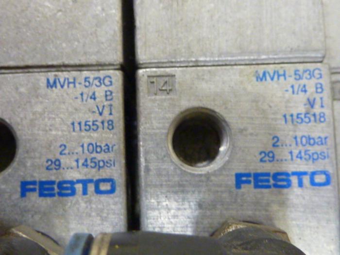 Used FESTO Control Block / Valve Terminal IFB8-02 #52869