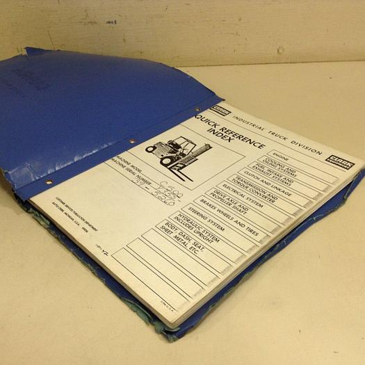 Used CLARK EQUIPMENT Parts Manual I-091-42 #71015