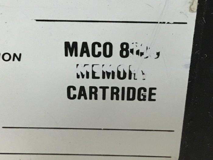 Used BARBER COLMAN Memory Cartridge MACO 8000 #112464