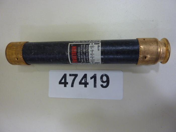 Used FUSETRON 1 4/10 Amp Fuse FRS-R-1-4/10 #47419