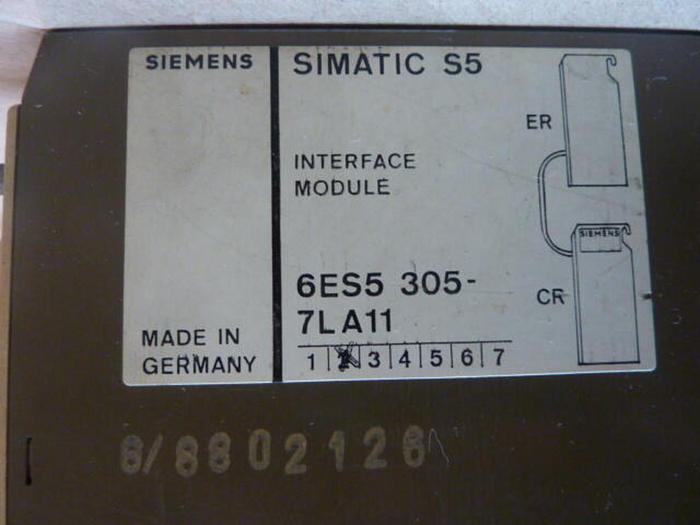 Used SIEMENS Interface Module 6ES5 305-7LA11 #30787