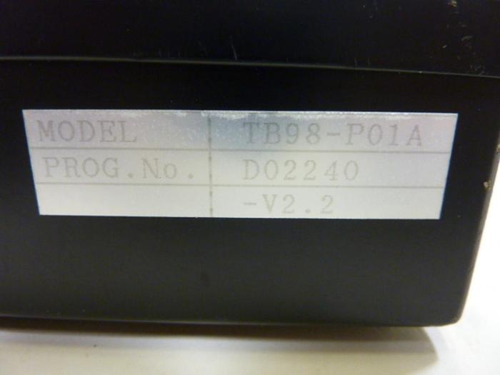 Used WELDING TECHNOLOGY CORP Teach Pendant TB98-P01A #51949