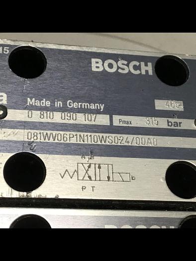 Used BOSCH Hydraulic Servo Valve 0 811 404 607 USED 