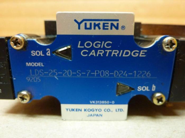 Used YUKEN Valve LDS-25-20-S-7-P08-D24-1226 #38402